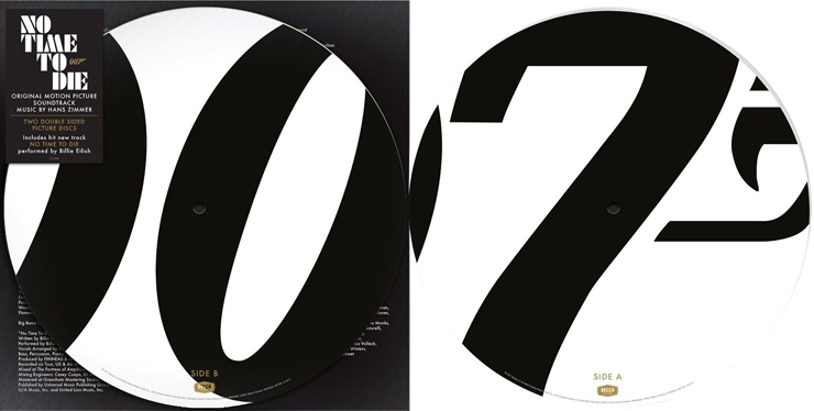 No Time To Die [007 picture disc]