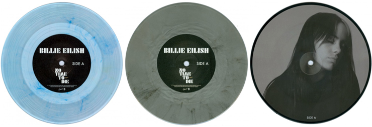 Billie Eilish - No Time To Die Limited Edition Smoke Coloured 7 Vinyl