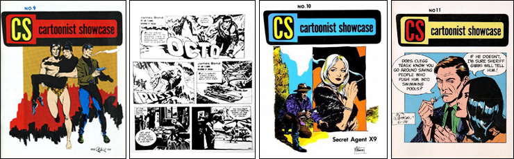 Cartoonist showcase Issue #9-#11 OCTOPUSSY