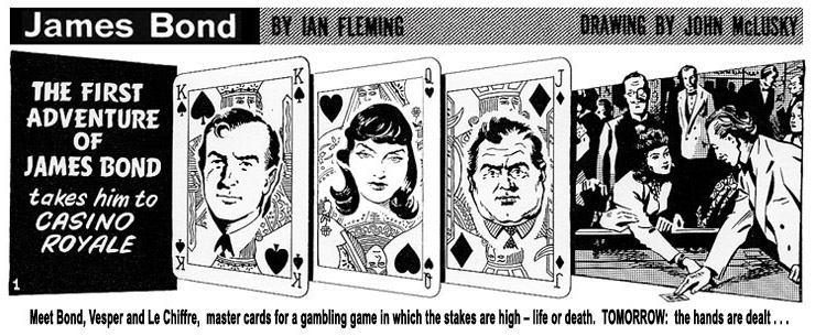 CASINO ROYALE by Ian Fleming adapted by Anthony Hearne drawn by John McLusky