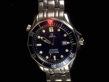 Omega Seamaster Wristwatch with Laser Cutter & Detonator