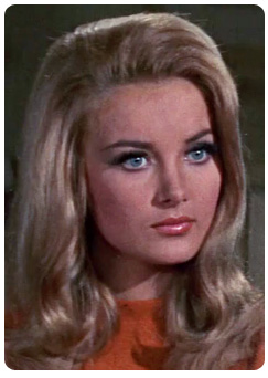 Moneypenny [actually her daughter] played by Barbara Bouchet