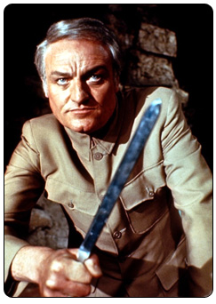 Ernst Stavro Blofeld played by Charles Gray