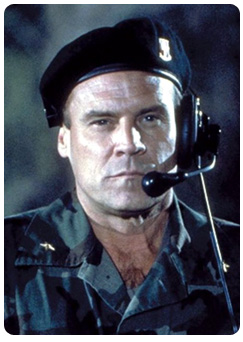 Colonel Heller played by Don Stroud