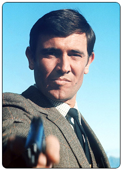 George Lazenby as James Bond