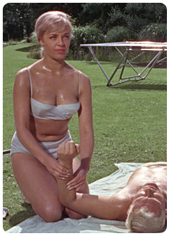 Masseuse played by Jan Williams