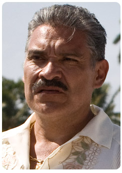 General Medrano played by Joaquin Cosio