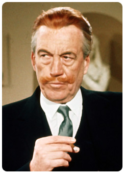 'M' [McTarry] played by John Huston