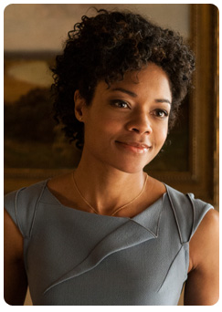 Eve Moneypenny played by Naomie Harris