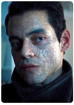 Safin played by Rami Malek