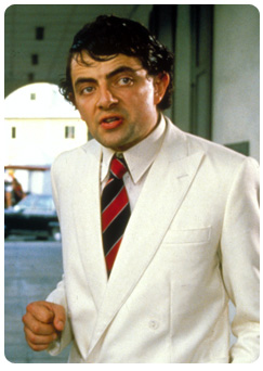 Nigel Small-Fawcett played by Rowan Atkinson