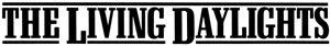 The Living Daylights logo