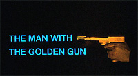 The Man With The Golden Gun title screen