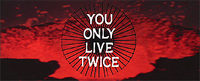 You Only Live Twice title screen
