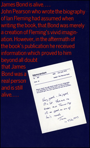 JAMES BOND: THE AUTHORIZED BIOGRAPHY 1st Edition back cover