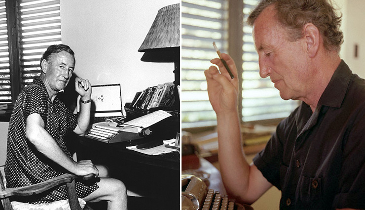 Ian Fleming at Goldeneye in Jamaica