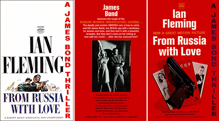 FROM RUSSIA WITH LOVE Signet paperback/Movie Tie-in edition