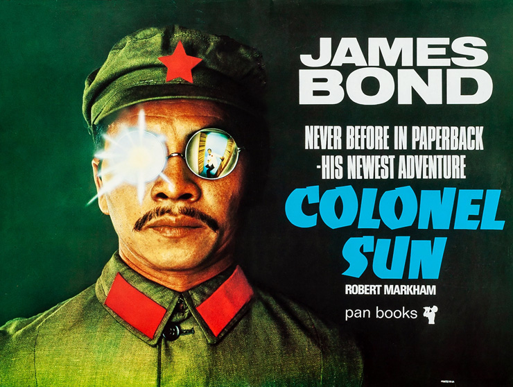 COLONEL SUN PAN Books poster