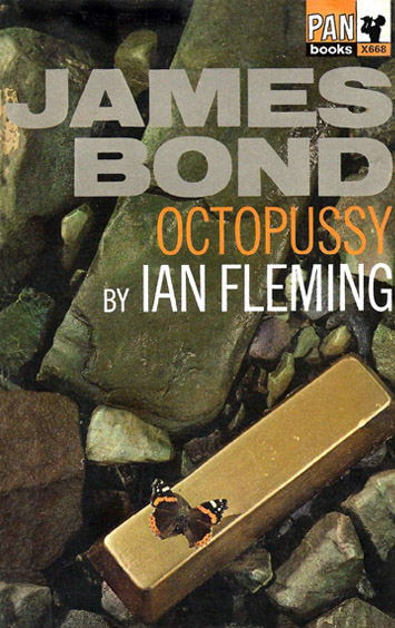 OCTOPUSSY cover designed by Raymond Hawkey