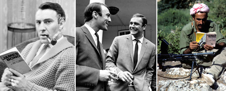 Raymond Hawkey designed James Bond novels read by footballer Jimmy Greaves | Meeting Sean Connery in 1966 | Kurdish soldier 1965