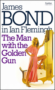 THE MAN WITH THE GOLDEN GUN Panther paperback