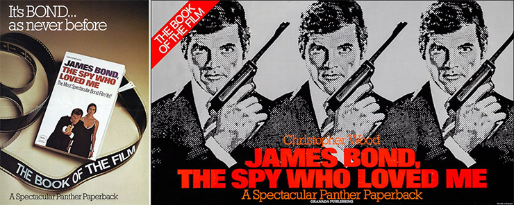 Panther Christopher Wood JAMES BOND, THE SPY WHO LOVED ME Poster