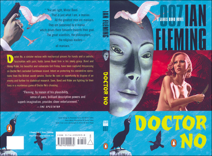 DOCTOR NO Penguin paperback Cover design by Roseanne Serra and Richie Fahey