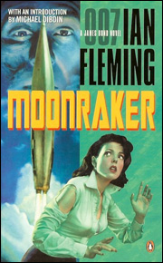 MOONRAKER Penguin paperback Cover design by Roseanne Serra and Richie Fahey