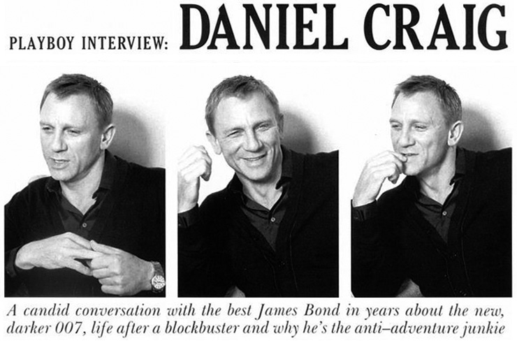 The PLAYBOY interview: Daniel Craig December 2008