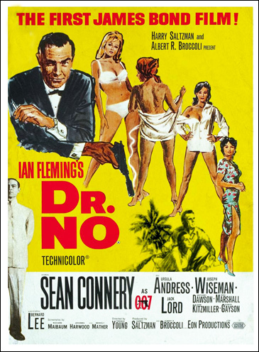 Dr. No (1962) Sixteen-sheet