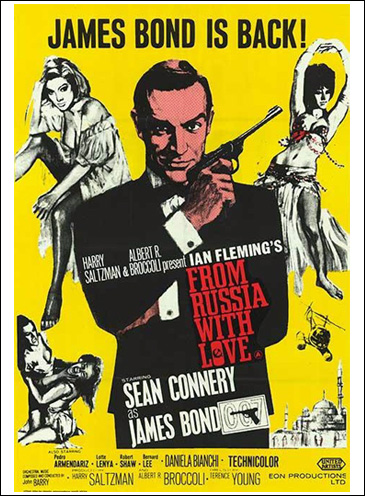 From Russia With Love (1963) Sixteen-sheet