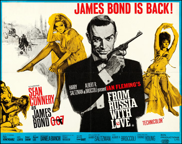 from Russia With Love UK Lobby Card