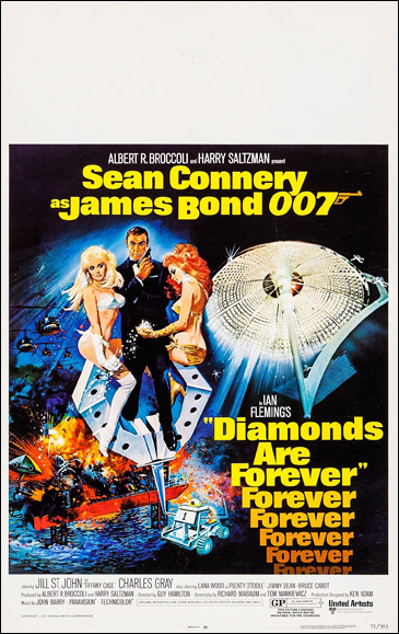 Diamonds Are Forever Window Card