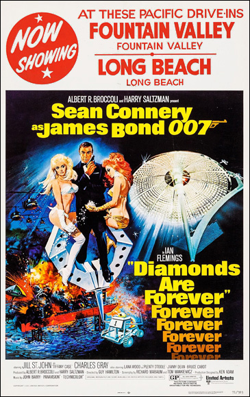 Diamonds Are Forever Window Card