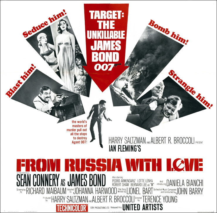 From Russia With Love Six-Sheet