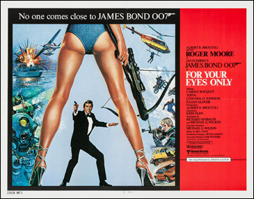 For Your Eyes Only (1981) Style B [International half-sheet]