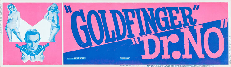 Goldfinger/Dr. No Banner