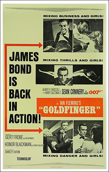 Goldfinger Benton Window Card