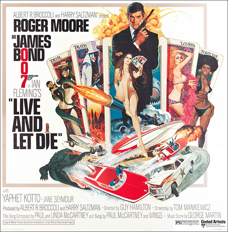 Live And Let Die Six-Sheet