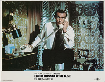 From Russia With Love 1984 reissue lobby card