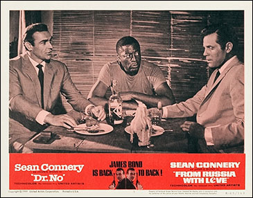 Dr. No/From Russia With Love (1965) lobby card