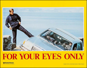 For Your Eyes Only (1981) international lobby card