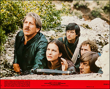 For Your Eyes Only (1981) mini lobby card