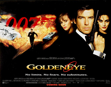 GoldenEye (1995) lobby card