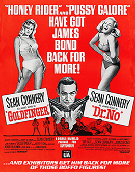 Goldfinger/Dr. No 1966 US TV spot