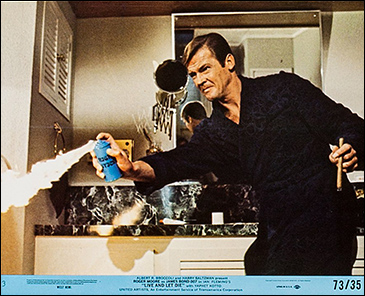 Live And Let Die (1973) mini lobby card