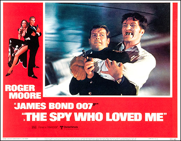 The Spy Who Loved Me (1977) lobby card