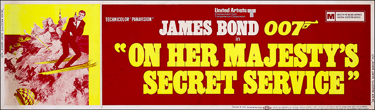 On Her Majesty's Secret Service Banner