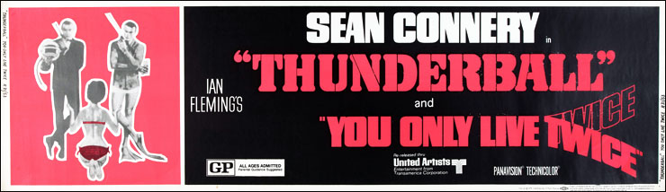 Thunderball/You Only Live Twice Banner