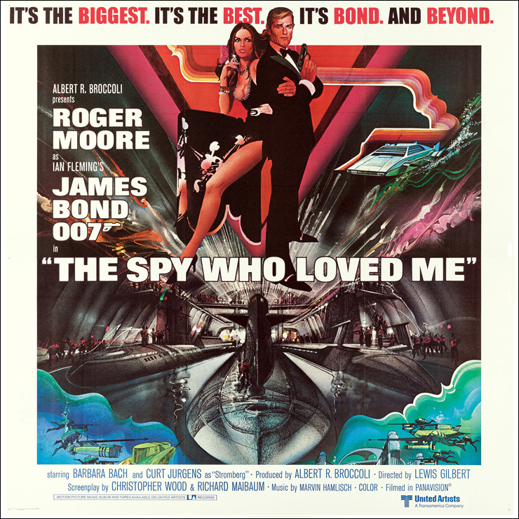 The Spy Who Loved Me Six-Sheet